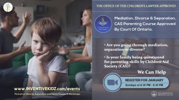The Office Children's Lawyer Approved - Divorce and Separation Parenting Course (Sundays in January)